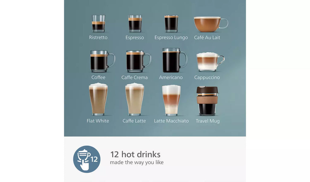 Philips LatteGo Series 5400 EP5447/90 Fully Automatic Coffee Machine – Espresso Machine