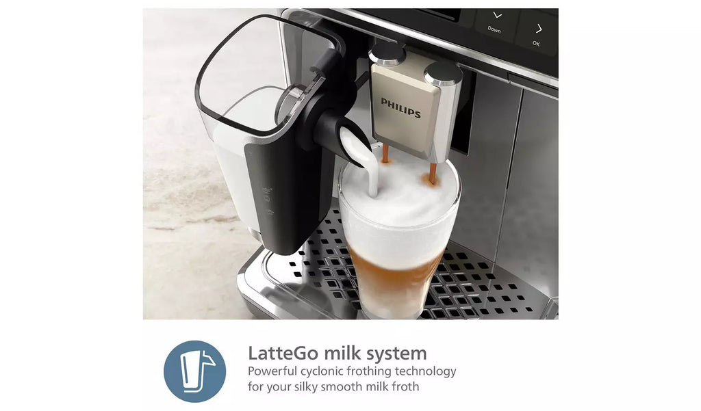 Philips LatteGo Series 5400 EP5447/90 Fully Automatic Coffee Machine – Espresso Machine