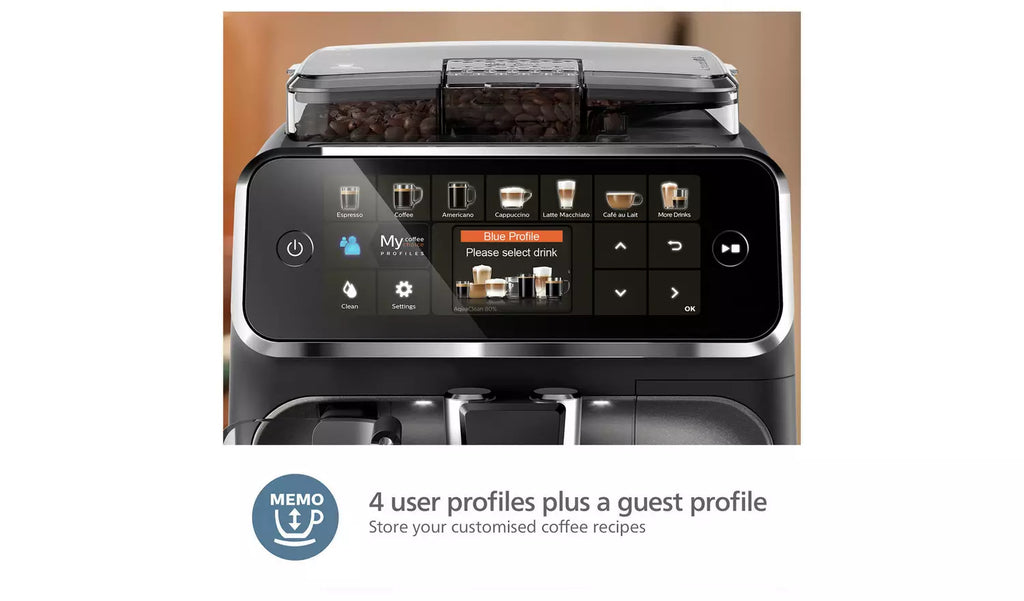Philips LatteGo Series 5400 EP5447/90 Fully Automatic Coffee Machine – Espresso Machine