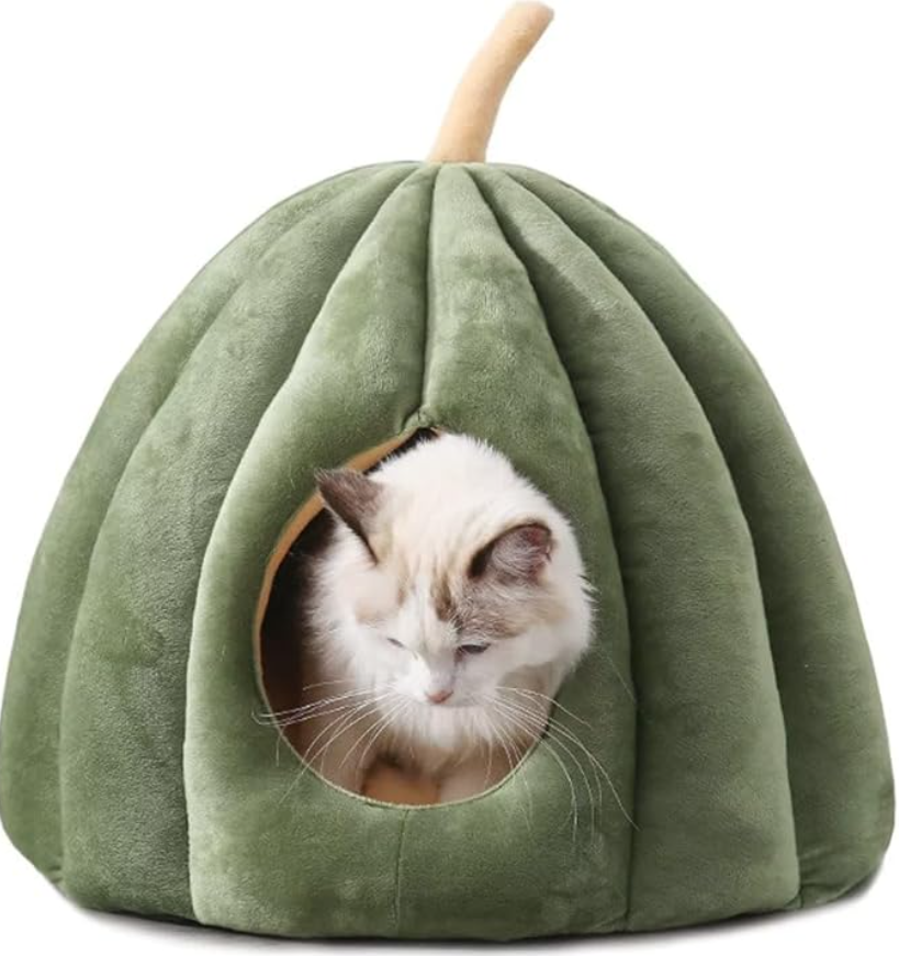 Cat Multigloo Supersoft,Grey - Foldable Cat Bed, Cat House for Indoor Kitten and Small Dog, Self-Warming Indoor Cats Cave, 2-in-1 Design, Machine Washable